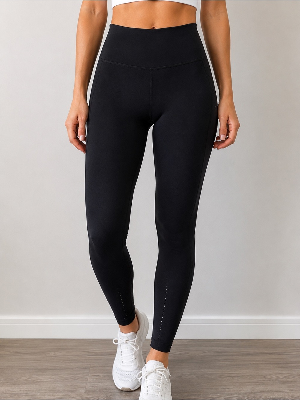 Lululemon Black Running Leggings Speed Tights Size 2